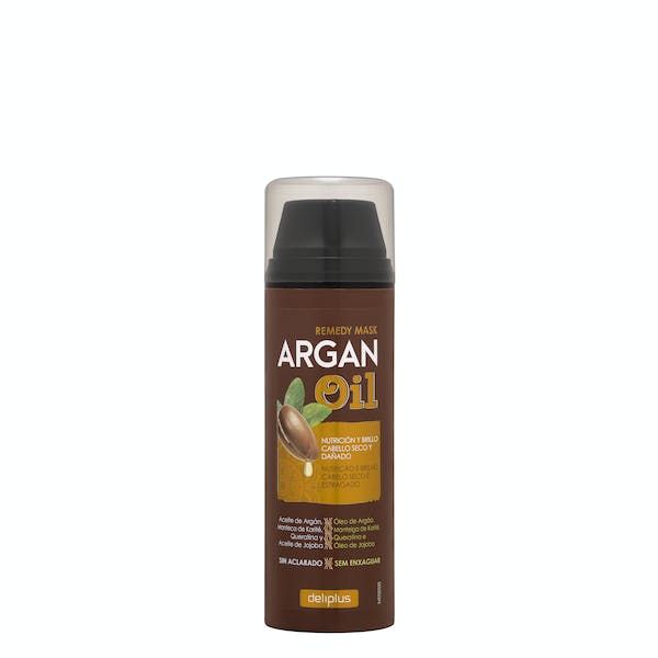 Незмиваюча маска Argan Oil Deliplus для сухого та пошкодженого волосся, 150 мл 8480000442185 фото